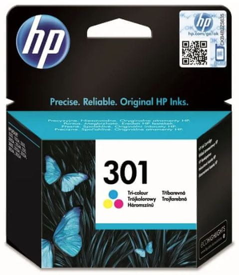 HP 301 tříbarevná - originální náplň (CH562EE)