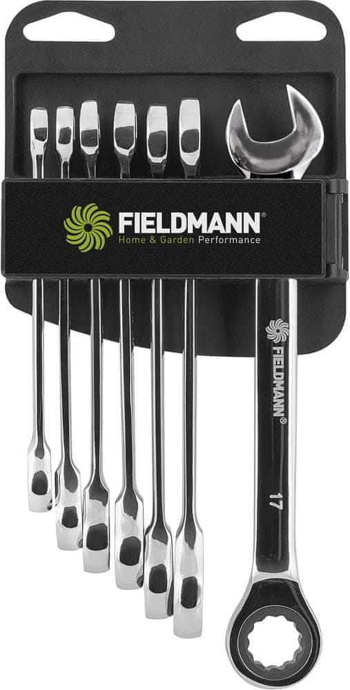 Fieldmann sada klíčů s ráčnou, 7 ks, FDN 1045