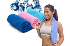 CoolCeny Chladicí ručník - Dopřejte si v létě mrazivé osvěžení! - Růžová
