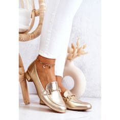 Dámské boty Laura Messi 2121 Golden Half velikost 38