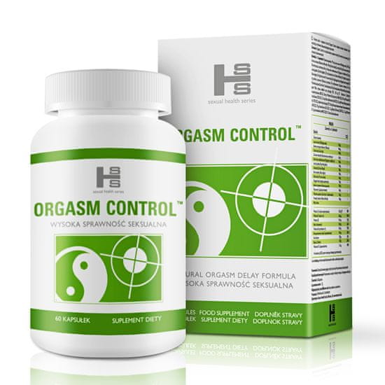 SHS Orgasm Control Pilulky prodlužující předčasnou ejakulaci pohlavního styku. Delší sex 60 caps