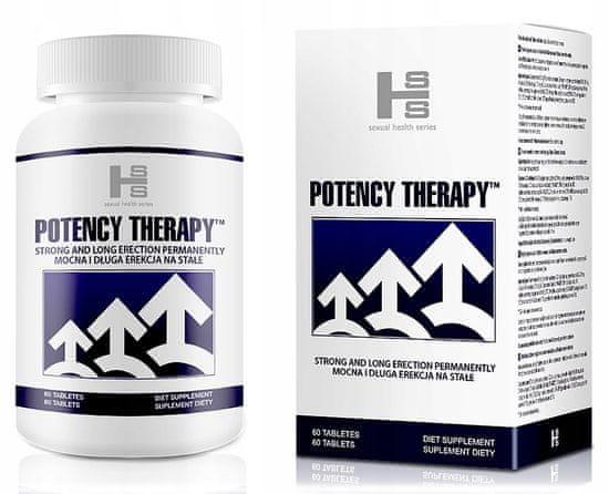 SHS Potency Therapy Doplněk posilující erekci léčba silné potence 60 kapslí