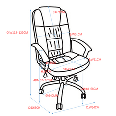 Kancelářská židle 2055