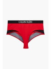 Calvin Klein Červený spodní díl plavek High Waist Bikini Calvin Klein Underwear XS