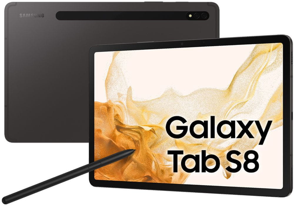 Levně Samsung Galaxy Tab S8, 8GB/128GB, 5G, Dark Gray (SM-X706BZAAEUE)