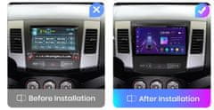 Junsun 2DIN Android rádio Mitsubishi Outlander xl 2 2005-2011, Autorádio CITROEN C-CROSSER 2007-2013, Autorádio PEUGEOT 4007 2007 - 2012, GPS navigace, rádio do C-Crosser, autorádio Peugeot 4007 s GPS