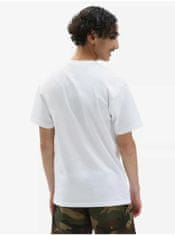 Vans Bílé pánské tričko s potiskem VANS Full Patch L