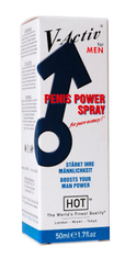 Hot HOT V-Activ Penis Power spray afrodiziakum pro muže