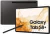 Samsung Galaxy Tab S8+, 8GB/128GB, 5G, Dark Gray (SM-X806BZAAEUE)