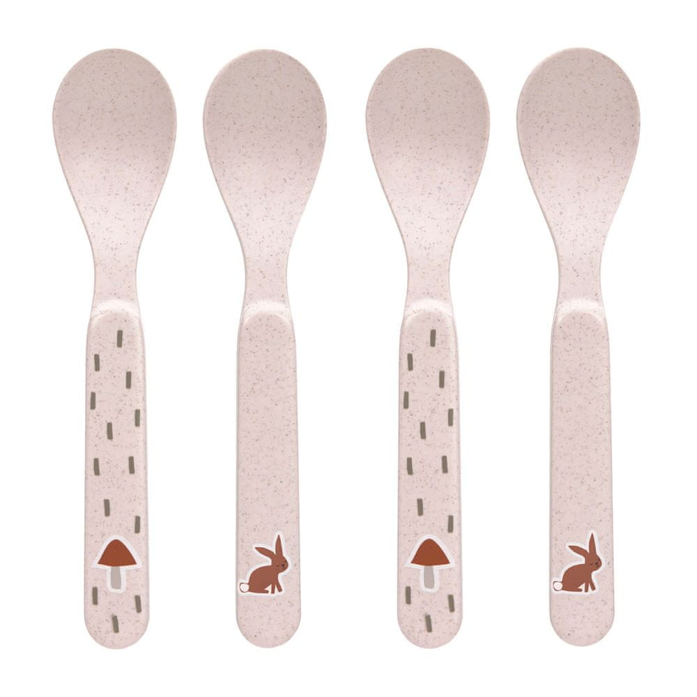 Levně Lässig Spoon Set PP/Cellulose Little Forest rabbit