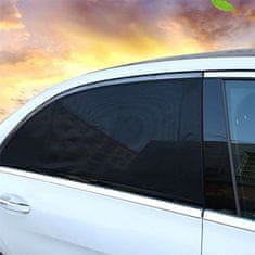 Netscroll 2x sluneční clona na automobilové okno, ochrana automobilových oken před sluncem a horkem, jednoduchá a rychlá instalace, univerzální velikost, AutoShade