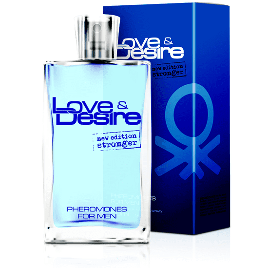 SHS Love & Desire Pánský parfém s feromony svěží vůně, která přitahuje ženy 100ml