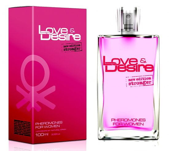 SHS Love & Desire Dámský parfém s feromony, velmi ženská vůně 100ml