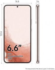 Samsung Galaxy S22+, 8GB/128GB, Pink Gold