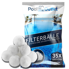 Pool Outlet Filtrační Kuličky Premium Do bazénu 700g = 25kg písku