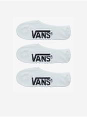 Vans Sada tří párů pánských ponožek v bílé barvě VANS UNI