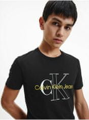 Calvin Klein Černé pánské tričko s potiskem Calvin Klein Jeans XL