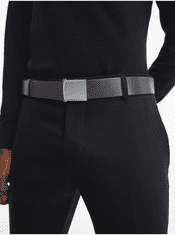 Calvin Klein Černý pánský kožený pásek Calvin Klein Jeans 105