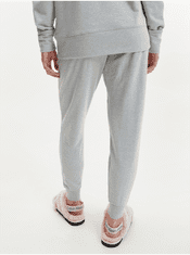Calvin Klein Světle šedé dámské žíhané tepláky Calvin Klein Jeans M