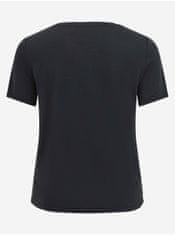 Černé basic tričko VILA Modala XXL