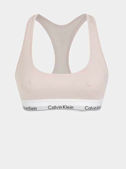 Calvin Klein Světle růžová podprsenka Calvin Klein Underwear