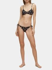 Calvin Klein Černý dámský vzorovaný spodní díl plavek Calvin Klein Underwear M