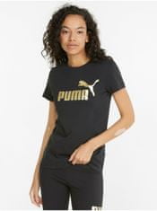 Puma Černé dámské tričko s potiskem Puma S