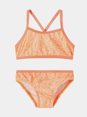 Name it Oranžové holčičí vzorované dvoudílné plavky name it Felisia 74