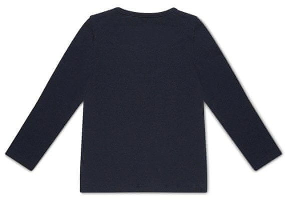 KokoNoko dívčí tričko z bio bavlny XKB0204 tmavě modrá 122/128