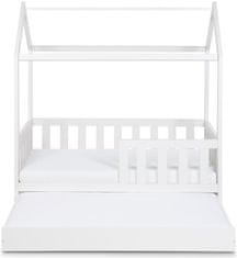 Klups Dětská postel 2v1 LIV domeček 160x80 bílý
