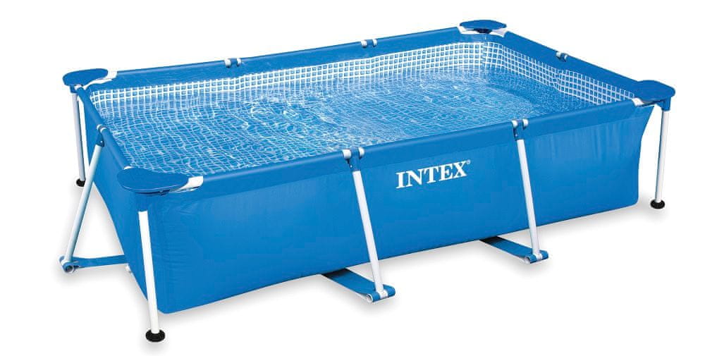 Intex Metal Frame bazén 300 × 200 × 75 cm s konstrukcí - obdélník (W148272)