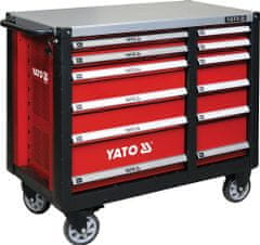 YATO Pojízdná montážní skříň 12 zásuvek YT-09003 YATO