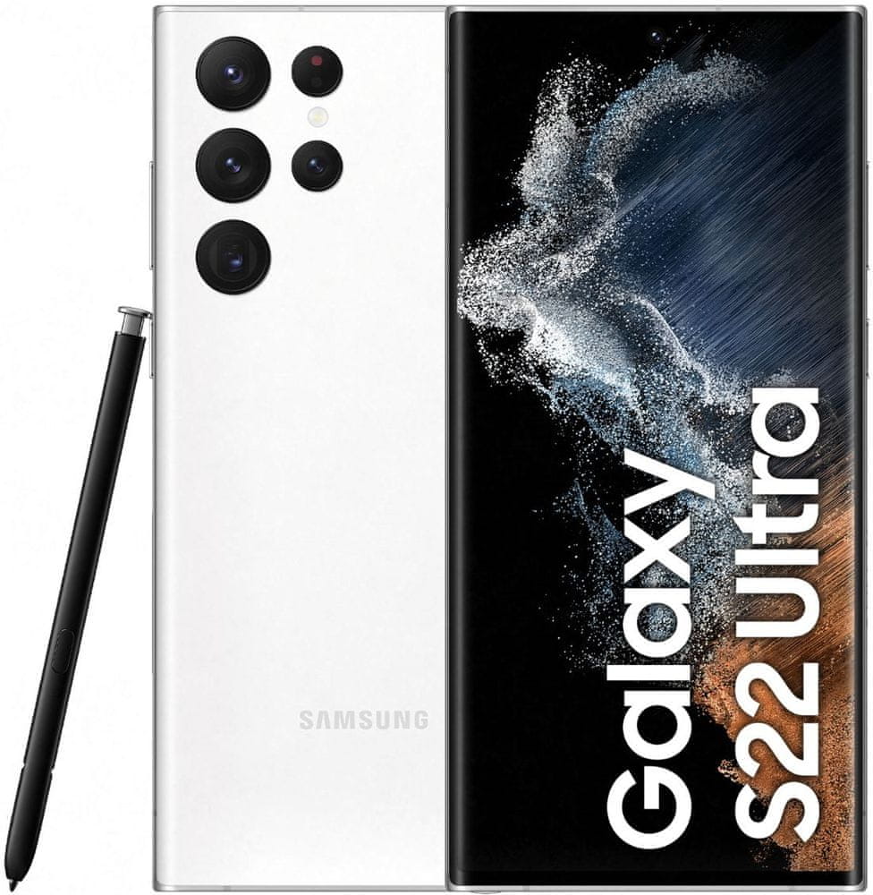 Samsung Galaxy S22 Ultra, 12GB/512GB, Phantom White