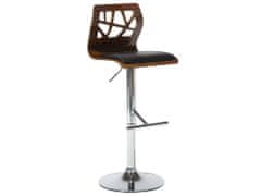 Beliani Moderní barová židle s geometrickým vzorem PETERSBURG