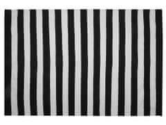 Beliani Koberec 160x230 cm černo-bílý TAVAS