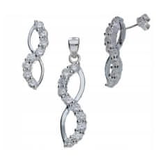 Lovrin Sada šperků ze stříbra 925 infinity
