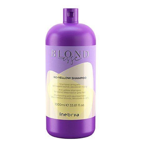 Inebrya BLONDesse No-yellow shampoo 1000ml šampon pro blond, šedivé a melírované vlasy