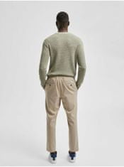 Selected Homme Béžové chino kalhoty Selected Homme 33/34