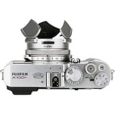 JJC ALC-X100S automatická krytka objektivu (stříbrná) pro Fujifilm X70/X100/X100S/X100T/X100F