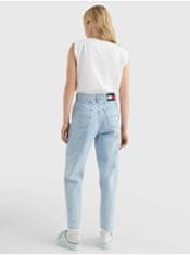 Tommy Jeans Bílé dámské cropped tričko Tommy Jeans L
