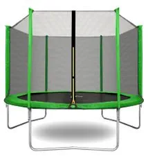 Trampolína 180 cm Světle zelená + ochranná síť