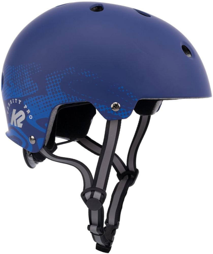 K2 In-line a cyklistická helma VARSITY PRO HELMET modrá S