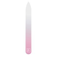 Erbe Solingen Skleněný pilník na nehty v pouzdru 19663 růžový,9 cm