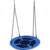 EcoToys Houpací kruh Čapí hnízdo (průměr 110cm) modrý