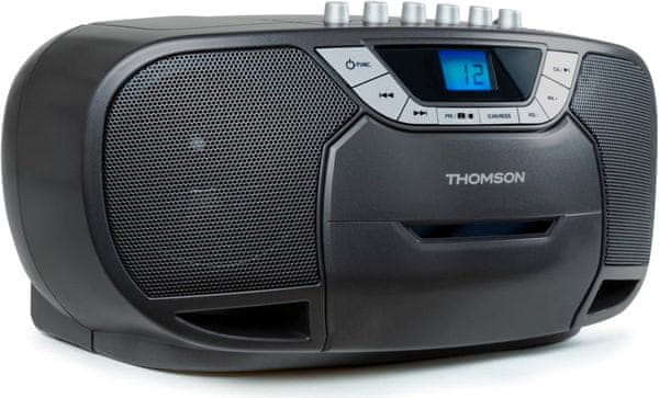 Thomson prijenosni radio kasetofon i CD-ovi pomoćni zaslon i ulazni ugrađeni zvučnici