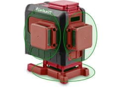 Fortum Laser křížový 4780216 laser zelený 3D liniový, křížový samonivelační