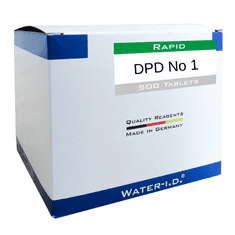 Pool Outlet DPD1 + Phenol Red tablety pro testování v bazénu | KIT 50x DPD1 + 50x Phenol Reed
