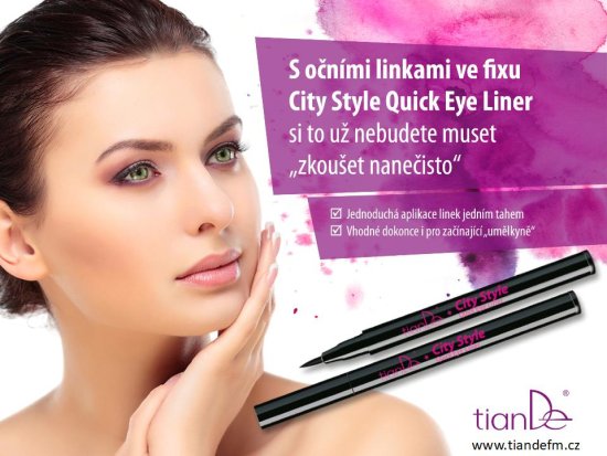 TianDe  Oční linky ve fixu City Style 2 g