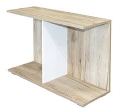 ATAN Konferenční stolek LAIT dub kraft šedý/bílá