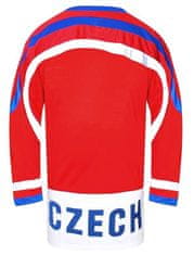 Sportteam Hokejový dres ČR 1, červený Oblečení velikost: L